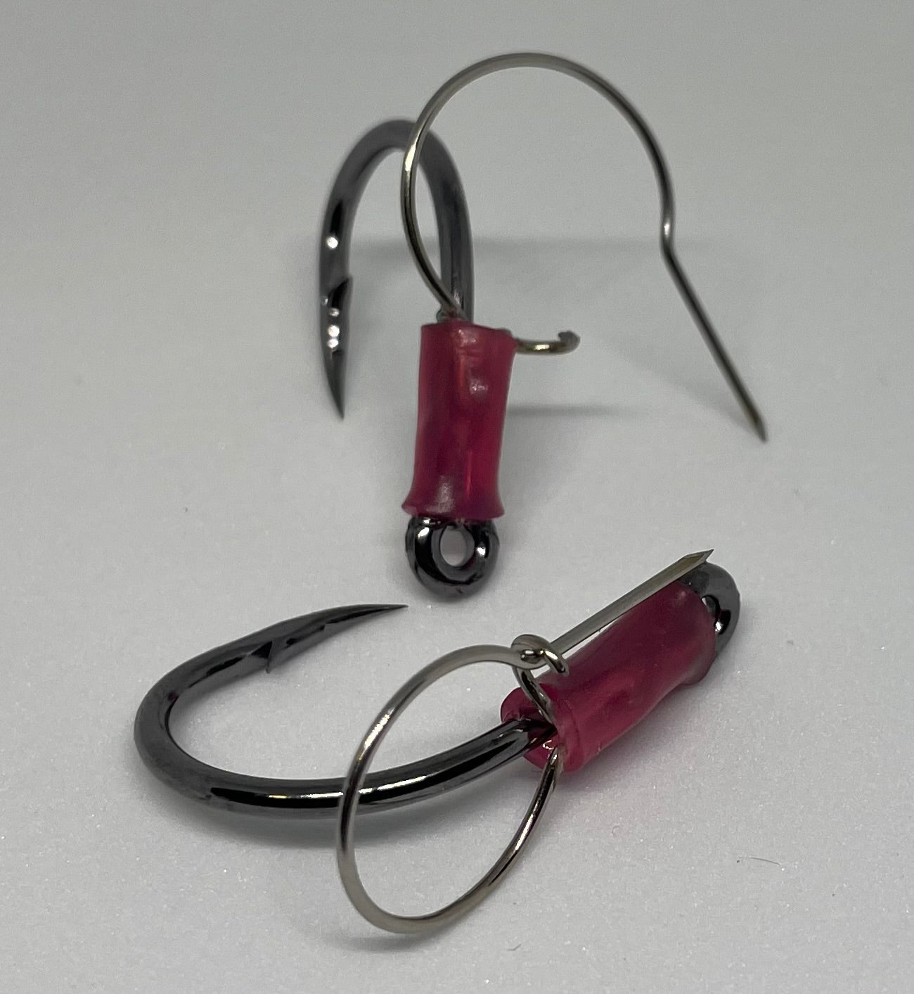 07. Extra Small Bait Cavity Nickel Coated High Carbon Steel "J" 5/0 Hook