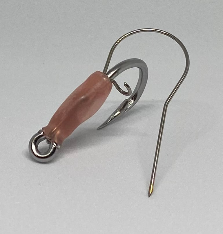 03. Small Bait Cavity Stainless Steel "J" 6/0 Hook