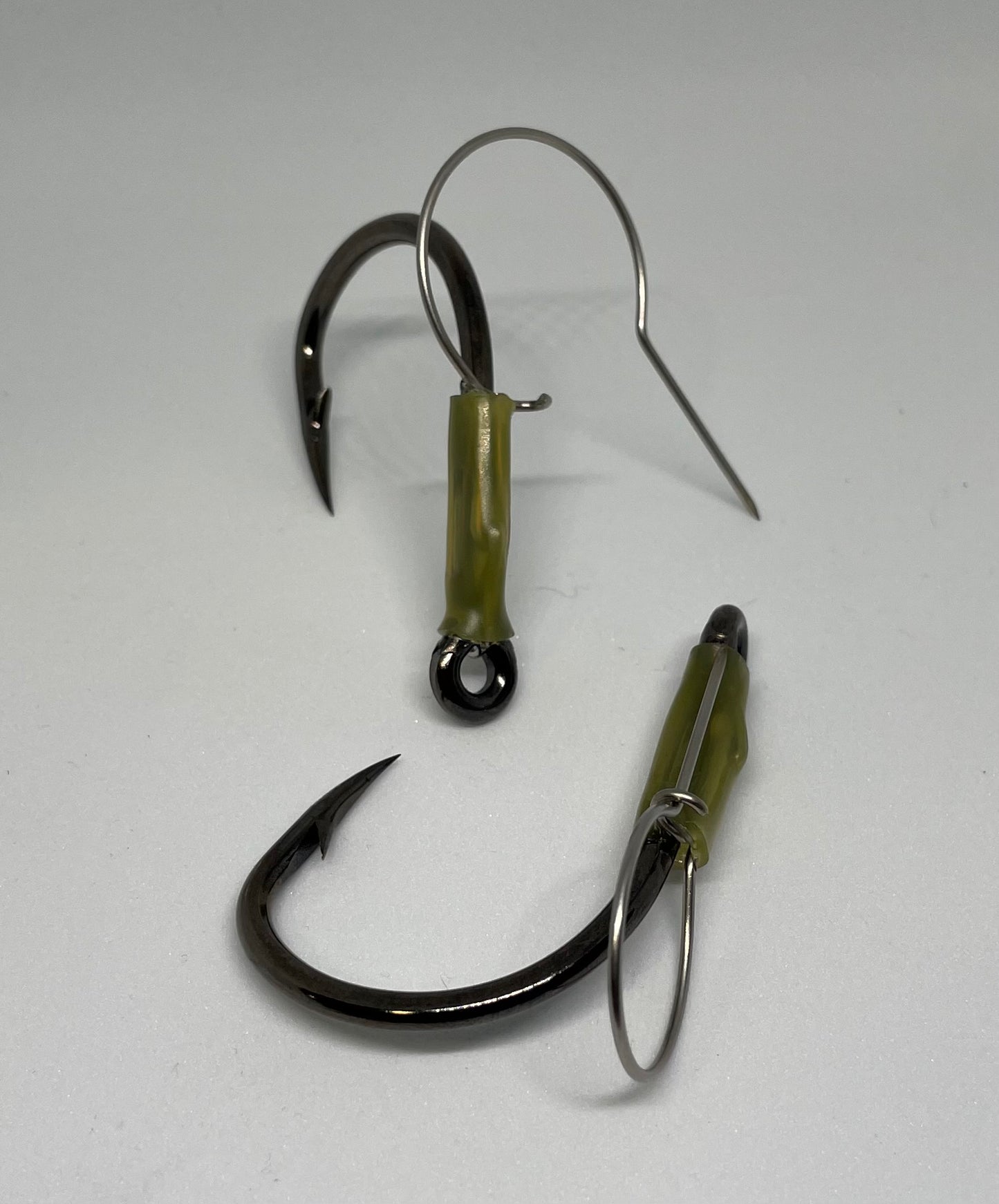 04. Extra Large Bait Cavity Nickel Coated High Carbon Steel "J" 12/0 Hook