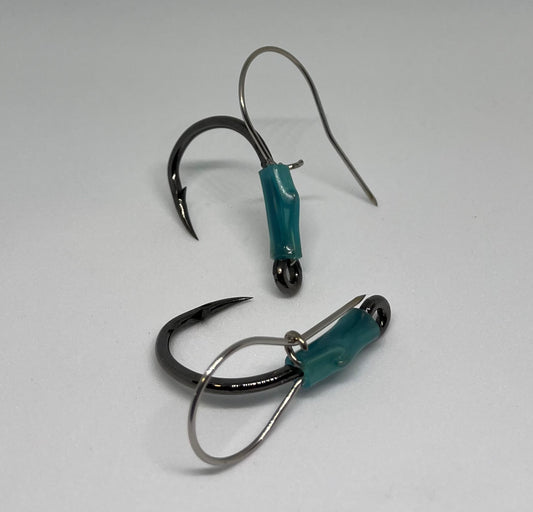 06. Medium Bait Cavity Nickel Coated High Carbon Steel 8/0 "J" Hook