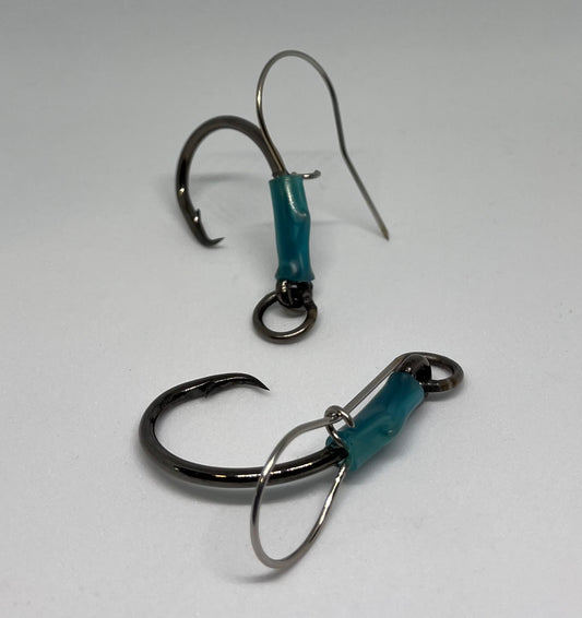 15. New! 8/0 Ringed Circle Hook, Nickel Coated High Carbon Steel, Medium Bait Cavity