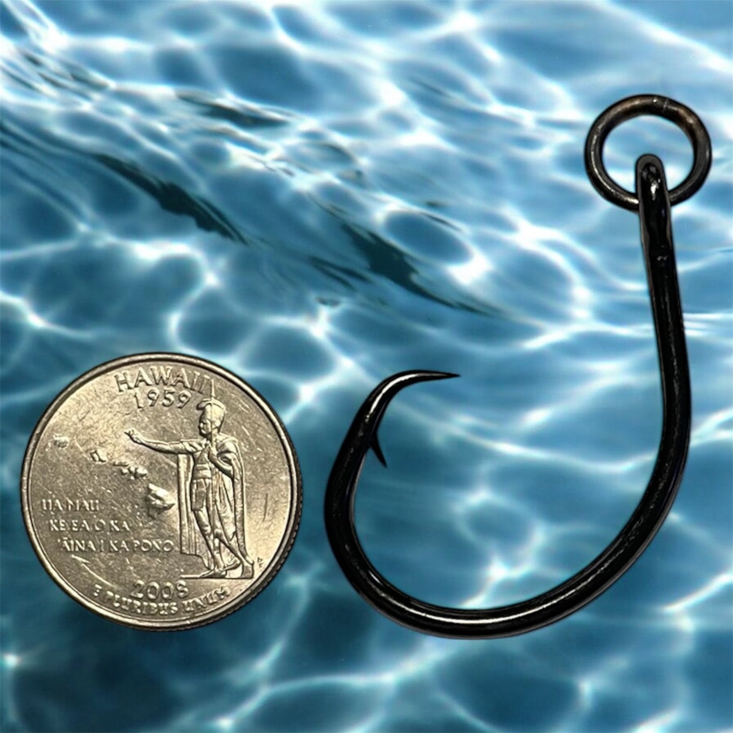 44. 8/0 Ringed Circle Hooks (3 Qty)